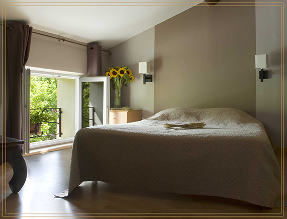 Chambre hôtel Bédoin (84)